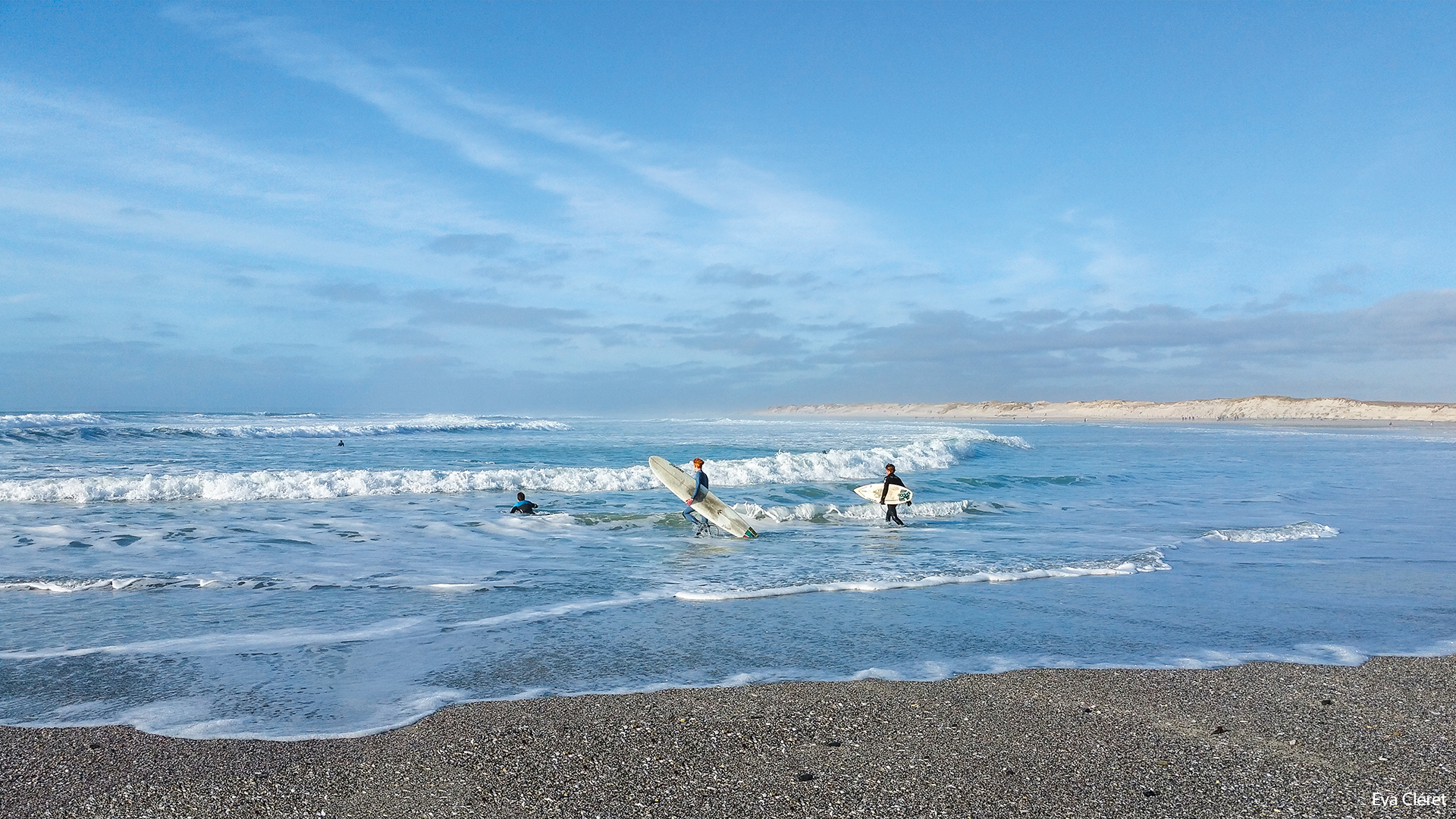 La Torche surf photo - session at the main beach