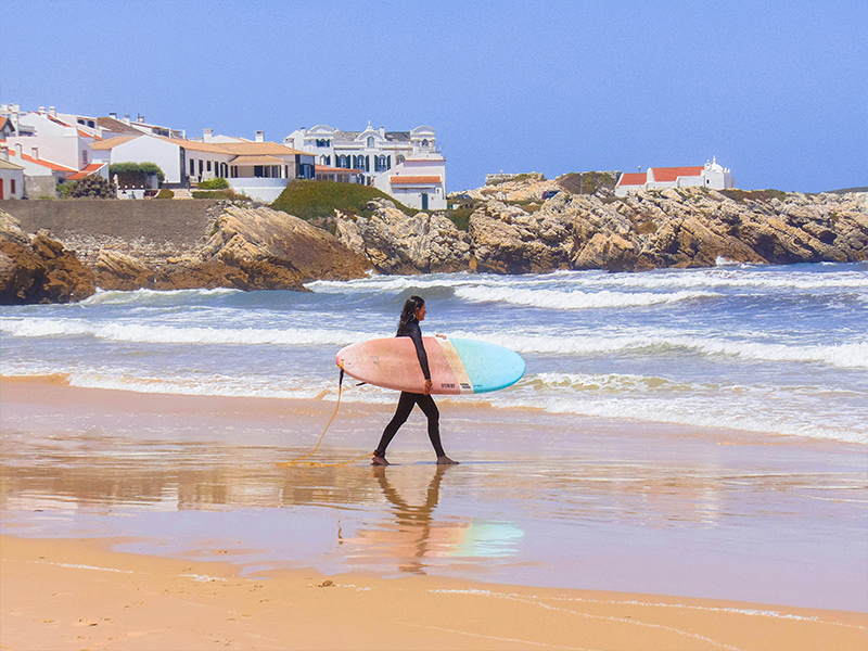 Peniche Baleal surf photo