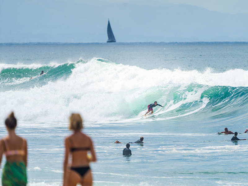 Seignosse surf photo Les Bourdaines