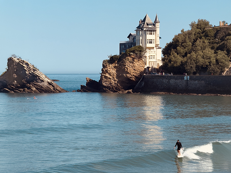 Biarritz surf photo Cote des Basques