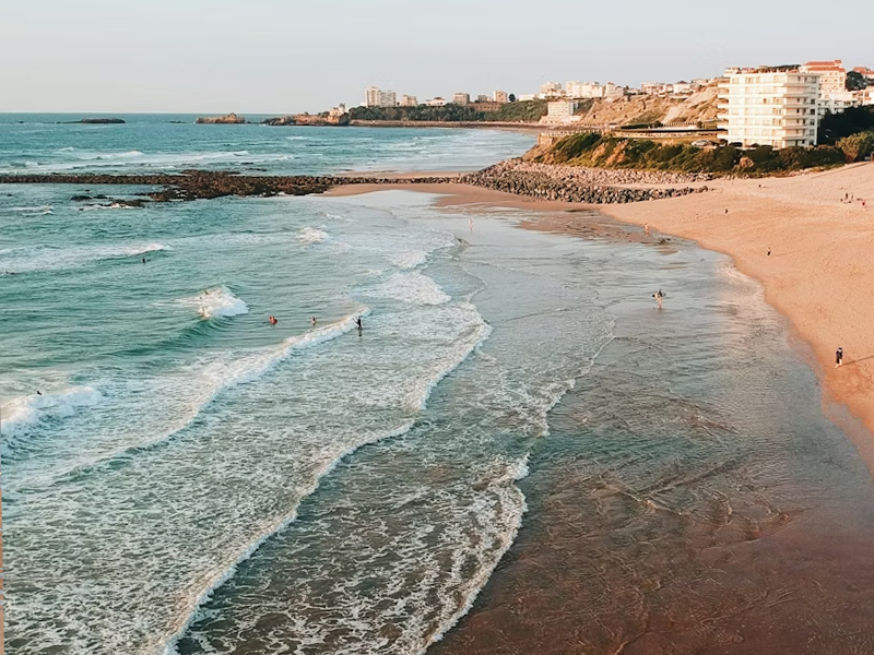 Biarritz surf photos Milady