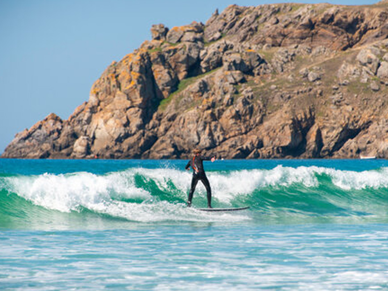 Tronoen surf photo Finistere