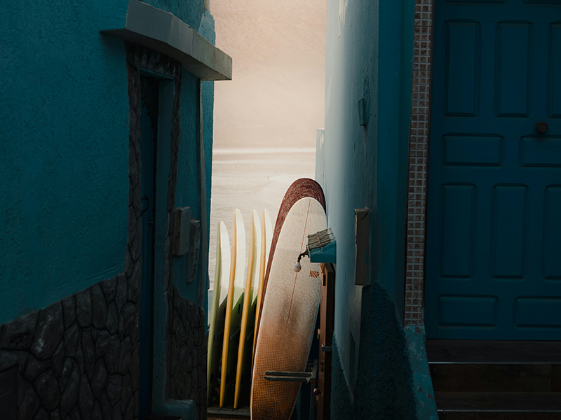Imsouane village surf photos